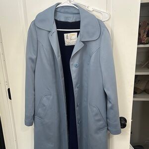 1970’s London Fog Sky Blue Overcoat